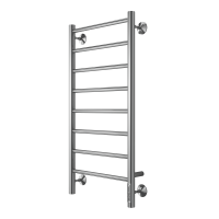 Полотенцесушитель электрический Terminus Аврора П8  40x85 4670078531162 хром