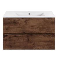 Тумба  подвесная Vincea Mia Slim VMC-2MC800S1RW 80 см  2 ящика цвет R.Wood 