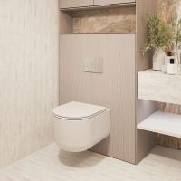 Унитаз подвесной Veconi Leggero VCN3-49T крышка-сиденье в комплекте 