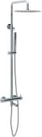 Душевая система со смесителем Allen Brau Priority 5.31A10-00 монтаж настенная без термостата хром