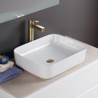 Раковина накладная прямоугольная BelBagno  BB1304 фаянс цвет белый