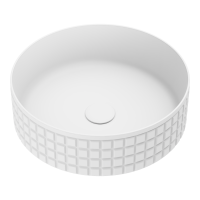 Раковина накладная круглая Omoikiri Akira 4972072 керамика цвет белый