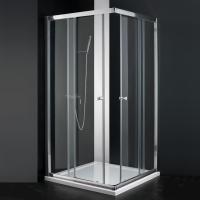 Душевой угол Cezares Anima ANIMA-W-A-2-100-C-Cr квадратный 100x100 стекла прозрачные, профиль хром