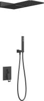Душевая система со смесителем Timo Briana SX-7139/03SM монтаж встраиваемая в стену без термостата черный