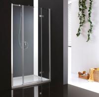 Душевая дверь Cezares Bergamo BERGAMO-B-13-30+60/30-C-Cr-R 90 см стекла прозрачные, профиль хром