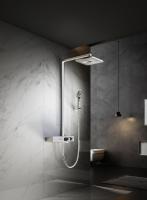 Душевая система со смесителем Vincea Inspire VSFS-3I13TCH монтаж настенная с термостатом хром