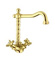 Смеситель для раковины Webert Ottocento OT700302010 золото