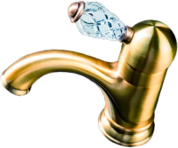 Смеситель для раковины Boheme Crystal 301-CRST бронза