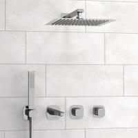 Душевая система со смесителем Wasserkraft Naab 8600 A8651.313.314.090.118.326.087.103 монтаж встраиваемая в стену без термостата хром