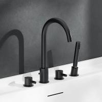 Смеситель для ванны Damixa Scandinavian Pure 360400300 на борт ванны 
без термостата черный матовый