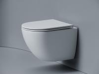 Унитаз подвесной Ceramica Nova Alba CN11005T Tornado 3.0 фарфор белый