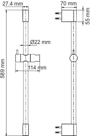 Штанга Wasserkraft  A192 оружейная сталь 