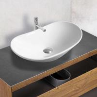 Раковина накладная овальная Vincea  VBS-508 фарфор цвет белый