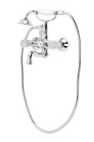 Смеситель для ванны или душа Boheme Royal Cristal 273-Royal/CRST настенный 
без термостата хром
