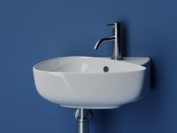 Раковина подвесная нестандартная Ceramica Nova Element CN5049 фарфор цвет белый