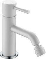 Смеситель для биде Boheme Uno 466-WCR латунь белый/хром