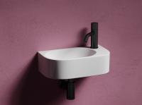 Раковина подвесная прямоугольная Ceramica Nova Element CN6066L фарфор цвет белый