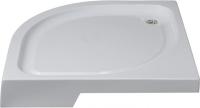 Душевой поддон средний Aquanet  180696 четверть круга   белый