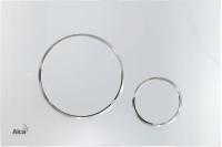 Кнопка смыва механическая AlcaPlast Thin 6 M671 цвет хром