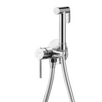 Гигиенический душ Abber Wasser Kreis AF8125 встраиваемый в стену хром