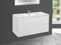 Тумба  подвесная Vincea Mia VMC-2MC100GW 100 см  2 ящика цвет G.White 