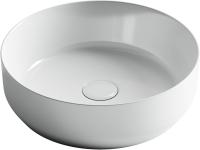 Раковина накладная круглая Ceramica Nova Element CN6022 фарфор цвет белый
