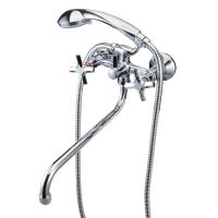 Смеситель для ванны или душа Lemark Promotion LM6051C настенный 
без термостата хром