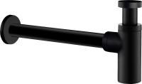 Сифон для раковины TIMO 958/03L латунь черный матовый