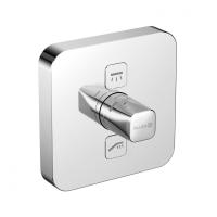 Смеситель для душа Kludi Push 387110538 встраиваемый в стену 
с термостатом хром
