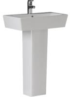 Раковина  прямоугольная BelBagno Mattino  фаянс цвет белый