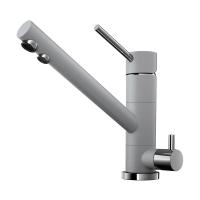 Смеситель для кухни Omoikiri Tonami 4994223 с подключением к фильтру leningrad grey