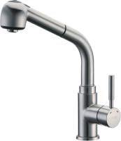 Смеситель для кухни Wasserkraft Wern 4266 без подключения к фильтру никель