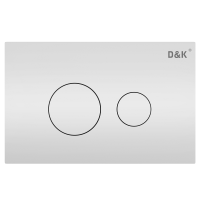 Кнопка смыва механическая D&amp;K Venice DB1029016 цвет белый