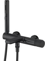 Смеситель для ванны или душа Allen Brau Liberty 5.33006-31 настенный 
без термостата черный матовый