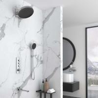 Душевая система со смесителем Vincea  VSFW-433TI3CH монтаж встраиваемая в стену с термостатом хром