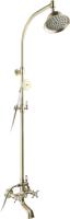 Душевая система со смесителем Timo Nelson SX-1090antique монтаж настенная без термостата бронза