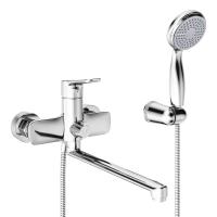 Смеситель для ванны Lemark Selena LM0851C настенный 
без термостата хром