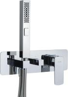Смеситель для душа на 2 выхода Allen Brau Infinity 5.21011-00 встраиваемый в стену 
без термостата хром