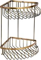 Полка для принадлежностей Boheme Medici 10622 подвесная бронза