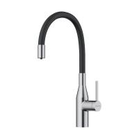 Смеситель для кухни Omoikiri Yatomi 2 Plus 4994344 с подключением к фильтру нержавеющая сталь/черный