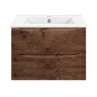 Тумба  подвесная Vincea Mia Slim VMC-2MC700S1RW 70 см  2 ящика цвет R.Wood 