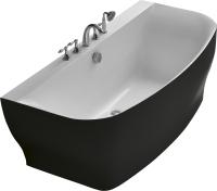 Акриловая ванна BelBagno  BB74-NERO 165x78