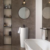 Раковина напольная круглая Vincea  VBS-2P201 фарфор цвет белый