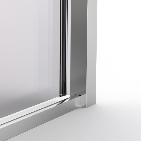 Душевая дверь Vincea Stella VDS-1ST140CLG 140 см стекла прозрачные, профиль брашированное золото