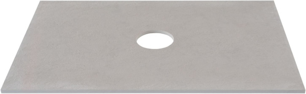 Столешница для ванной Allen Brau Reality 1.32022.G-S 71 см керамогранит, цвет серый