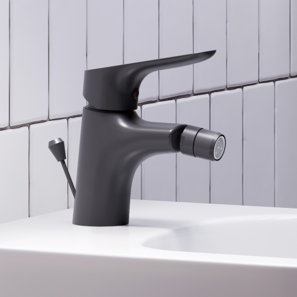 Смеситель для биде Damixa Jupiter 770240300 латунь черный матовый