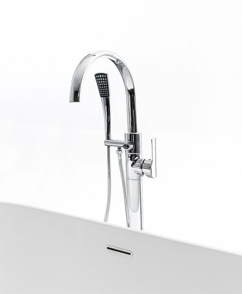 Смеситель для ванны Ravak Freedom X070424 напольный 
без термостата хром