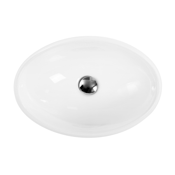 Раковина  овальная BelBagno  BB1085 фаянс цвет белый глянцевый