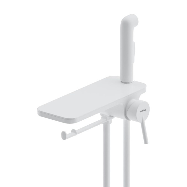 Гигиенический душ Damixa Jupiter 773500200 встраиваемый в стену белый матовый