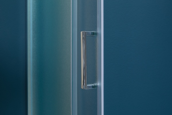 Душевой угол Aquanet  SE-900Q четверть круга  стекла матовые рифленые, профиль хром